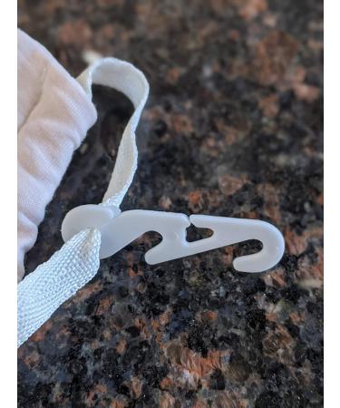 10 Pack Ear Loop Extender Clips for Face Mask - Stay Put Style, Turn Your Mask Into Lanyard - Perfect for Kids and Adults - Pack of 10 - Buy Online on GoSupps.com