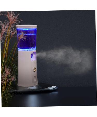 Beatifufu 1 Set Hydrating Instrument Mist Sprayer Hand Held Sprayer Face Steamer for Facial Portable Abs White 12X4.5X4.3cm - Buy Online on GoSupps.com