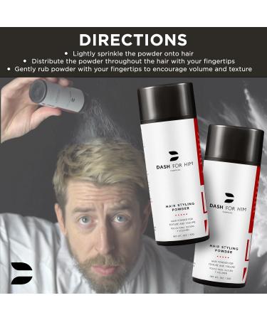 Premium Hair Styling Powder for Men & Women - Volumizing Texturizer Long Lasting Hold 30g/1oz - Buy Online on GoSupps.com