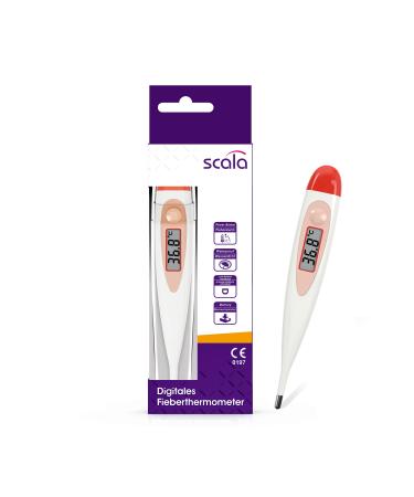 Scala Digital Body Thermometer SC 17 Red