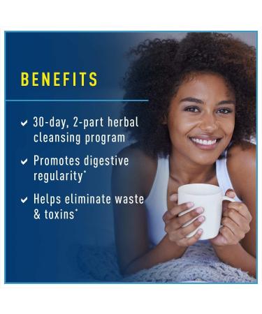 CleanseSmart Advanced Cleanse 2-Part Formula - 120 Capsules - Buy Online on GoSupps.com