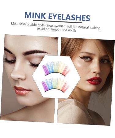 FRCOLOR 3 Pairs Halloween Eyelashes fake eyelashe Shining Fake Eyelashes halloween costume eyelashes exaggerated eyelashes single lash extensions clothing 3d metallic line - Buy Online on GoSupps.com