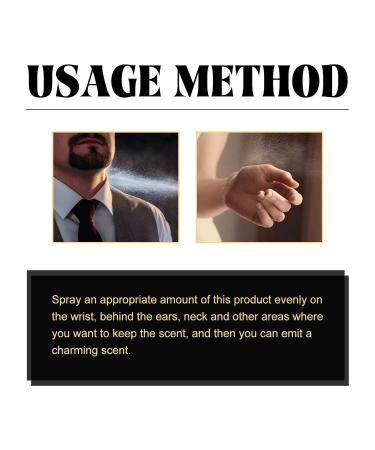 2024 For Men Attraction Confidence Men S Long Lasting Spray Natural And Fresh Without Pungent 50Ml Arab Eau De Toilette Body Spray Dating Daytime Evening Wear Mini Perfum 1# - Buy Online on GoSupps.com
