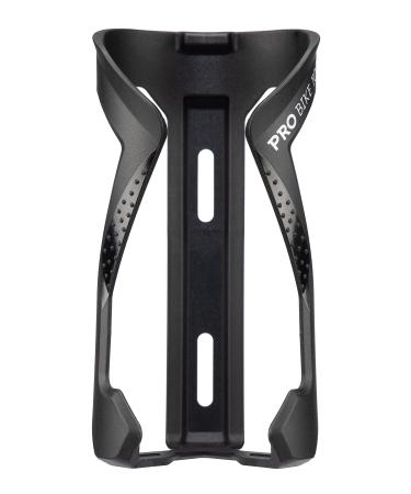 PRO BIKE TOOL Bike Water Bottle Holder, Lightweight, Strong Bicycle Water Bottle Cage in a Modern Design, Bike Bottle Holder for Road and Mountain Bikes (MTB) - Universal Bottle Cage Nylon Glass Fiber Black