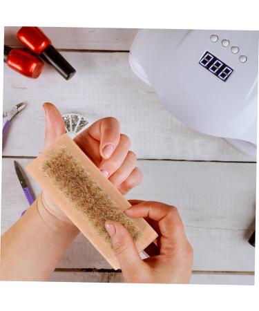 minkissy 1pc Nail Dust Brush Toenail Brush Kits Bristle Scrubber Tools Nail Brush for Cleaning 2 Side Nail Cleaning Brush Wooden Nail Scrubber Toenail Cuticle Brush Spa Laundry Brush - Buy Online on GoSupps.com