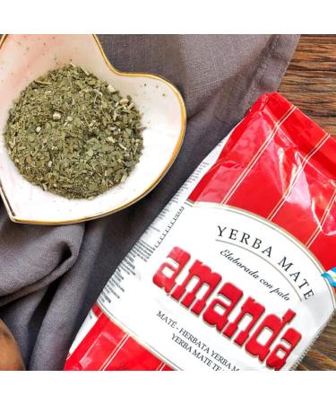 Amanda Yerba Mate Tea Tradicional 3kg - Authentic Argentine Detox & Energy Drink - Buy Online on GoSupps.com
