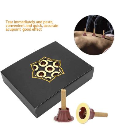 60pcs Self-Adhesive Moxa Sticks - Pure Moxa Cone for Health Care & Moxibustion | International Shipping - Buy Online on GoSupps.com