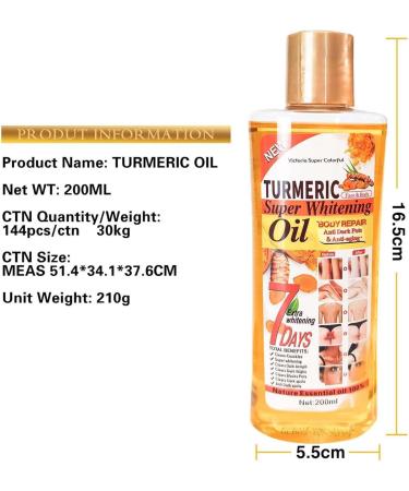 Black Skin Brightening Oil Papaya Super Whitening Oil For Skin Super Whitening Papaya Oil Repairing Body Papaya Oil for Lightening Dark Skin (Ginger 200ml) - Buy Online on GoSupps.com