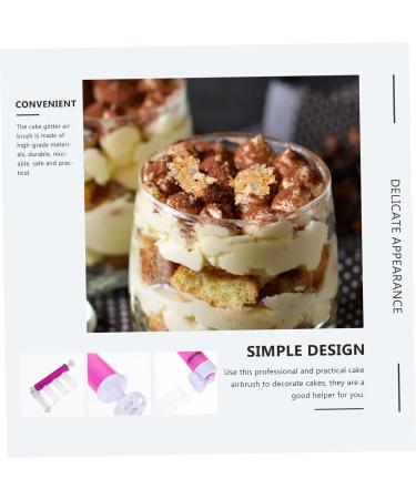 4 Sets Cake Duster Cajas para Cupcakes Cake Decorating Airbrush Baking Tool Kitchen Utensil Gadget Glitter Decorating Tools Cake Color Duster Cookie Airbrush Flash Plastic Pastry As Shownx4pcs 24X12CMx4pcs - Buy Online on GoSupps.com