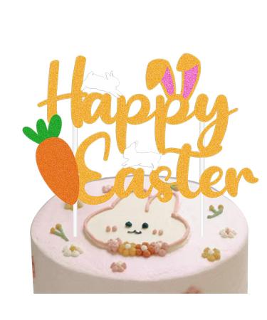 Spring Easter Bunny cake topper decorations