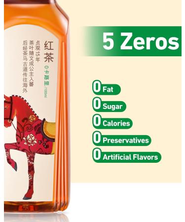 ORIENTAL LEAF Unsweetened Iced Tea Bottled Black Tea 500 ml Bottles 15 Pack Bottled Iced Tea Drinks Sugar Free 0 Calories unsweet black - Buy Online on GoSupps.com