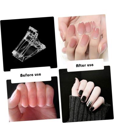 Mikinona 1 Set Nail Extension Set Nail Kit Nails Tools Manicure Clip Accessory Nail Extension Tip Nail Form Clip Nail Accessories Nail Art Clips Patch Clip Accessories Plastic - Buy Online on GoSupps.com