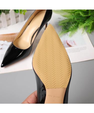 Buy Non-Slip Shoe Sole Protectors - Yellow Heel Grips & Bottom Pads for Women (2 Pairs - Buy Online on GoSupps.com