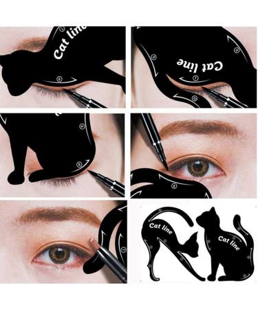 10-in-1 Eyeliner Tool Template & Makeup Aid for Easy Application - Perfect for Beginners - Buy Online on GoSupps.com