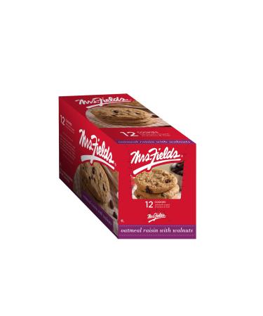 Mrs. Fields Oatmeal Raisin with Walnuts Cookies 12 count(2.1 oz per unit)