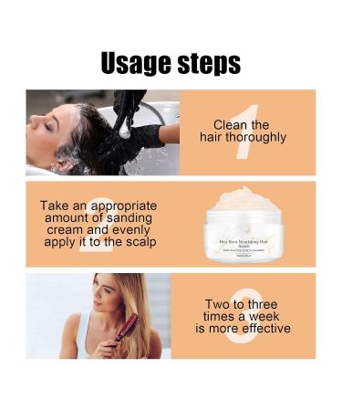 Rosemary Scalp Scrub Exfoliating Hair Treatment 3.5 oz | Nourish & Refresh Your Scalp Globally - Buy Online on GoSupps.com
