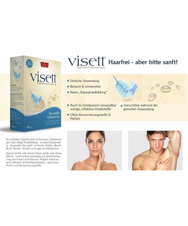 Visett Refined Hair Removal 300g - Effective Hair Removal Solution for Smooth Skin | International Shipping Available - Buy Online on GoSupps.com