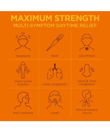 GoodSense Daytime Honey Flavor Severe Cold and Flu Relief Liquid Medicine - Buy Online on GoSupps.com