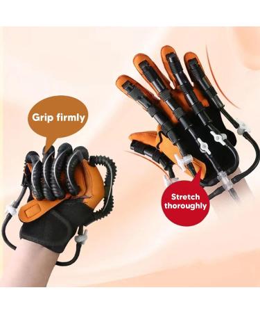 Rehabilitation Robot Gloves Flexion & Finger Exerciser Gloves Hand Strengthener Hand Splint Finger Orthosis Stroke Recovery Equipment for Stroke Hemiplegia Hand Dysfunction Right Hand - Buy Online on GoSupps.com