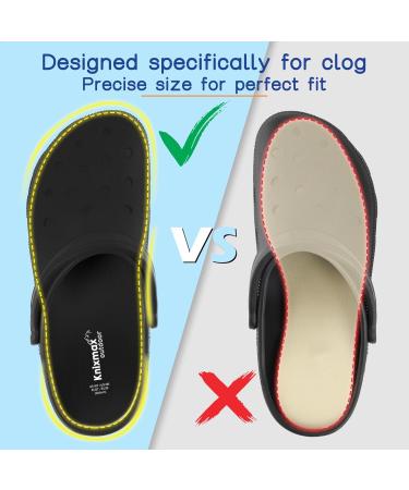 Comfort Insoles for Clogs & Garden Shoes | 2 Pair Breathable Inserts for Nurses Chefs | Lightweight Shoe Pads for Men & Women - Buy Online on GoSupps.com
