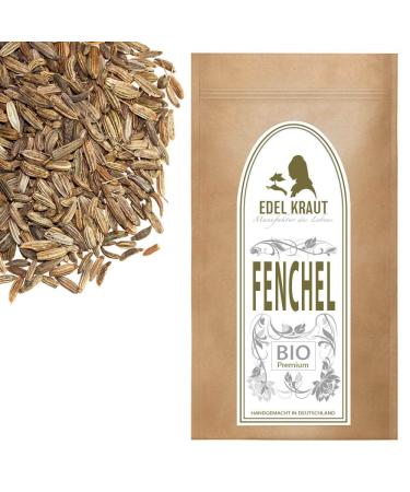 EDEL KRAUT Organic Fennel Whole - Premium Fennel Tea 100g | Natural Fennel Bitter for Digestive Health - Buy Online on GoSupps.com