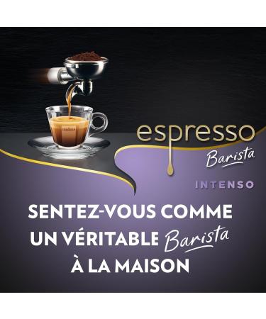 Lavazza Espresso Barista Intenso Ground Coffee 2x250g Ideal for Filter or Manual Machine with Aromatic Notes of Dried Fruit for Espresso with an Intense and Velvety Taste Robusta Intensity 9/10 500 g - Buy Online on GoSupps.com
