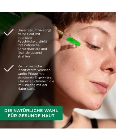  LAV LIA Hydro Cucumber Vegan Hydrating Serum with cucumber extract hyaluronic acid and 15 plant extracts - Refreshing revitalizing and nourishing for radiant skin - 30 ml - Buy Online on GoSupps.com