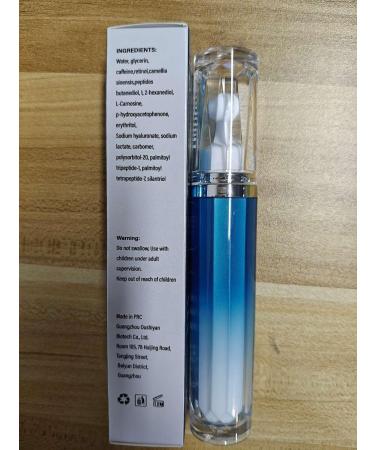 5% Caffeine Eye Cream Anti Aging, Cream For Puffiness & Bags Under Eyes, 1 PCS Caffeine Eye Serum With Under Roller For Wrinkles, Fine Lines & Dark Circles, Natural Eyes Daily Care 1PCS - Buy Online on GoSupps.com