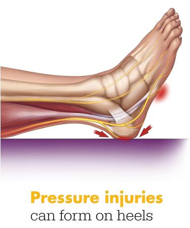 Sage Stryker Prevalon Heel Protector - Cushioned Boot for Heel Pressure Relief - Standard Size for Bed-Bound Individuals - Buy Online on GoSupps.com