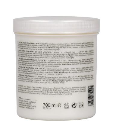 Blumin Anti-Frizz Hair Mask with Avocado & Provitamin B5 700ml for Normal & Coloured Hair | Shop Internationally - Buy Online on GoSupps.com