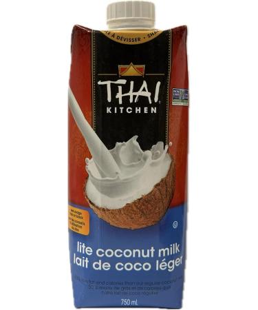 Thai Kitchen Premium Unsweetened Coconut Milk Lite Tetra 750ml Case Pack Count 6 Unsweetened Coconut Milk Lite 750 ml (Pack of 6) - Buy Online on GoSupps.com