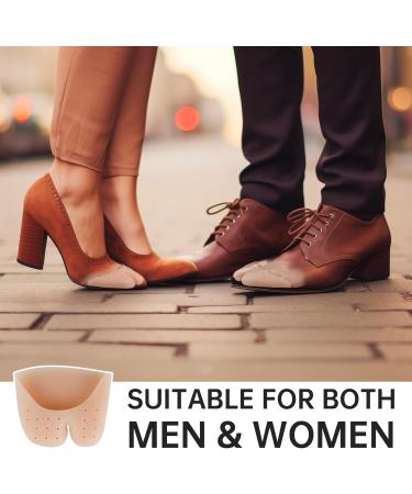 Unisex Silicone Toe Sleeves - 4 Pairs Reusable Ventilated Design Breathable Toe Protectors for Pain Relief Corns & Calluses Soft Forefoot Cushioning & Gentle Toe Realignment - Buy Online on GoSupps.com