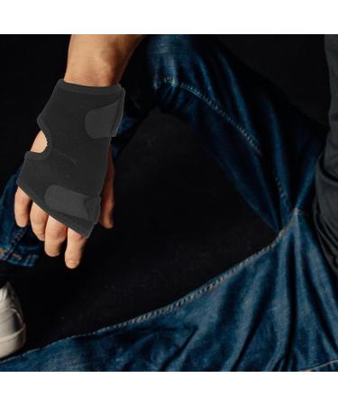 Wrist Brace for Carpal Tunnel & Tendonitis - Soft Thumb Opening Compression Support for Right Hand | Sports & Work Use - Buy Online on GoSupps.com