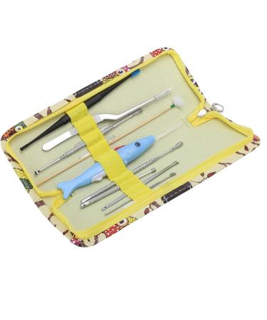 Stainless Steel Ear Pick Spoon Set for Ear Wax Removal and Cleaning - Buy Online on GoSupps.com