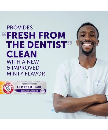 Arm & Hammer Complete Care Toothpaste Fresh Mint | Whole Mouth Protection | 6.0oz | Pack of 2 - Buy Online on GoSupps.com