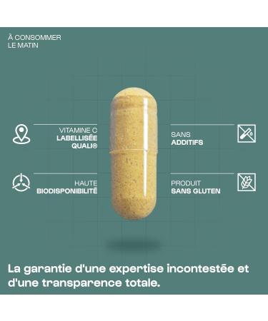 Multivitamin C+ - 60 capsules - Enhanced with Vitamin C - Food Supplement - Immunity - Fatigue - Nervous System and Bone - Beauty Skin and Hair | Nutrielement by Nutrimuscle - Buy Online on GoSupps.com