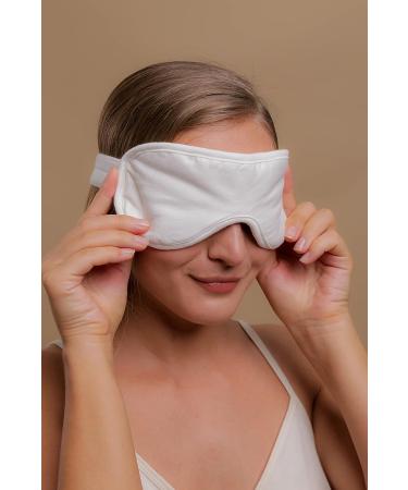 Cottonique Hypoallergenic Sleep Eye Mask Made from 100% Organic