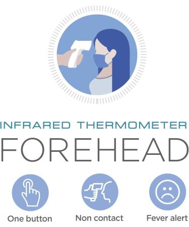 CONAIRCARE ITH93C Infrared Forehead Thermometer Non-contact - Buy Online on GoSupps.com