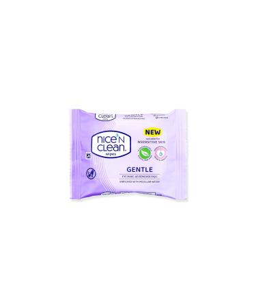 Nice 'N CLEAN Make Up Remover Pads with Micellar Water Leaving Skin Fresh and Clean Suitable for Sensitive Skin Biodegradable Plastic Free Face Wipes 30 x Pads