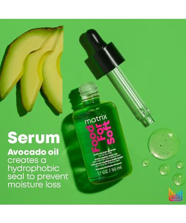 Matrix Soft Hair Serum: Avocado Oil & Hyaluronic Acid Formula for Dry, Brittle Hair - Adds Shine, Smooths, and Protects Against Heat Damage - 1.7 Fl. Oz - Buy Online on GoSupps.com