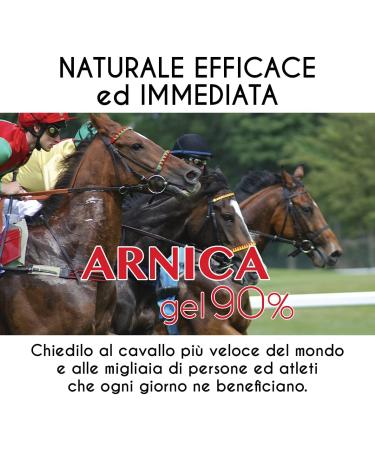  OFFICINALIS FOR HORSES Officinalis - Arnica 90% for Horses for Human Use - Made in Italy - 500ml Arnica Montana Gel 90% Muscles and Tendons - Naturally Effective Concentrate - Buy Online on GoSupps.com