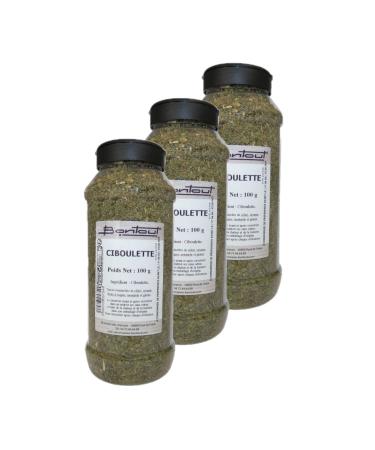 Bontout Pack of 3 Chive Flakes - 100g Jar