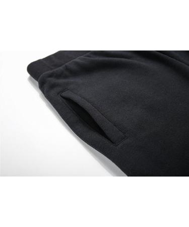 UNACOO Boys Soft French Terry Cotton Jogger Pants, Black, 5-6 Years - 2-Pocket Casual Wear - Buy Online on GoSupps.com