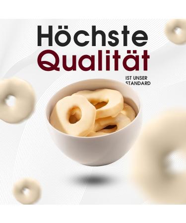 Sultan s Palace Apple Rings in White Chocolate - 200g | Premium Quality Chocolate Fruits | Perfect Gift Idea - Buy Online on GoSupps.com