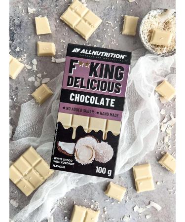  ALLNUTRITION Allnutrition Fitking Delicious Chocolate White Choco With Coconut 100g - Buy Online on GoSupps.com