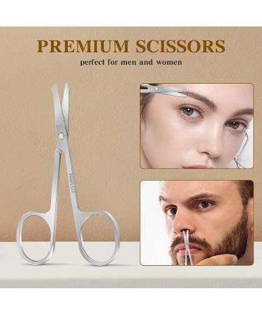 3.5 Inch Round 10X & 20X Magnifying Mirror for Makeup, Eyebrow Tweezing, Blackhead Removal - Includes 2 Suction Cups and Scissors (White) - Buy Online on GoSupps.com