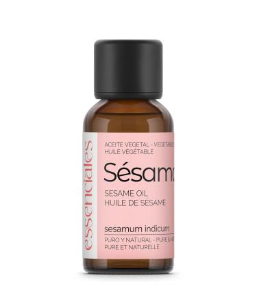 Essenciales Essenciales - Vegetable oil 100% pure and certified ecological 30 ml | Sesamum Indicum vegetable oil 1st cold press