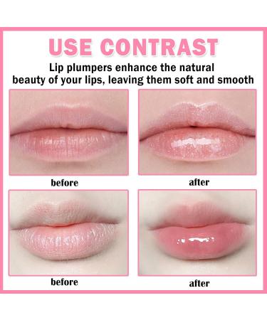 Korean Clear Lip Oil Gloss - Ultra-Hydrating Tinted Lip Plumper with Chili Extract | Nourishing & Full Lips - 02 Baby Pink - Buy Online on GoSupps.com