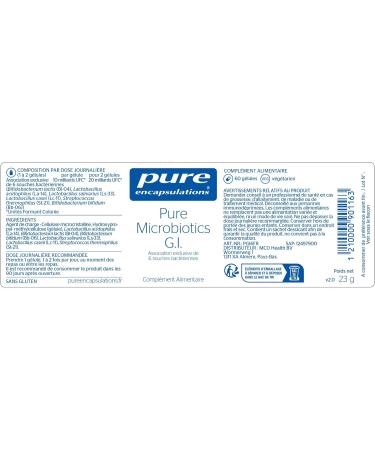 Pure Encapsulations - Pure Microbiotics GI - 60 Vegan Capsules - Buy Online on GoSupps.com