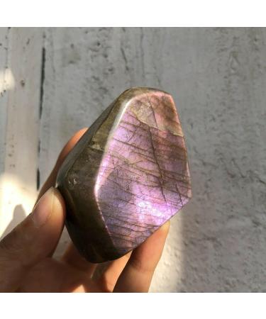 190g Natural Purple Labradorite Freeform Crystal Gemstone SpecimenReiki Stone Crystal Reiki - Buy Online on GoSupps.com